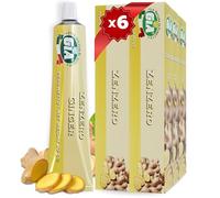 GIA Pasta di Zenzero, 6 Tubetti da 80g - Pronta all'Uso e Anti-Spreco