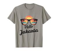 Giacarta Indonesia Ciao Vacanza di viaggio Maglietta
