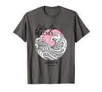 Giacarta Indonesia Let's Go Spiagge Maglietta