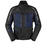 Spidi 4 Season V3 H2Out giacca in tessuto impermeabile, nero-blu, taglia XL per maschi