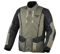 Macna Air Hybrid 2.0 impermeabile Giacca tessile moto, Verde oliva/nero, Taglia XXL