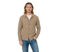 Giacca a Camicia in Cotone, Blazer Jacket da Uomo - Punto Cucitura Chicco di Riso - Artigianale, Made in Italy - Casual, Classica Sportiva (IT, Testo, M, Regular, Regular, Argilla)