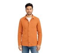 Giacca a Camicia in Cotone, Blazer Jacket da Uomo - Punto Cucitura Chicco di Riso - Artigianale, Made in Italy - Casual, Classica Sportiva (IT, Testo, L, Regular, Regular, Clementina)