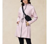 Giacca a conchiglia da donna per escursionismo e campeggio, antivento con coulisse in vita e cappuccio, cappotto da esterno L,M,S,XL,XSTessuto intrecciato