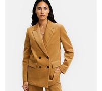 Giacca a doppio petto, in velluto a coste Beige 46 (IT) - 42 (FR) Tinta unita