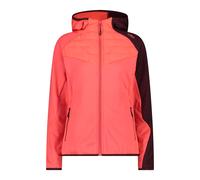 Giacca a hoodie ibrida unlimitech donna CMP Rosso S
