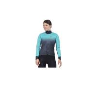 Giacca a maniche lunghe ale da donna gradient blue black