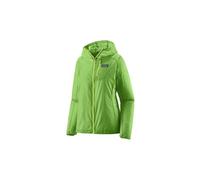 Giacca a maniche lunghe patagonia houdini green donna