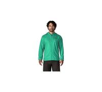 Giacca a maniche lunghe patagonia houdini verde uomo