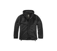 Brandit Giacca a vento Frontzip in tessuto mezza stagione Uomo XL Nero