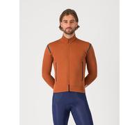 Giacca a vento Castelli Perfetto RoS 3 Rosso Corsa arancione caramello - M