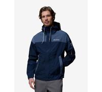 Giacca a vento con cappuccio Columbia Challenger II blu notte - S
