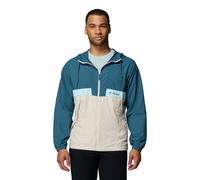 Giacca a vento con cappuccio Columbia Spire Valley™ Uomo Blu S Tinta unita