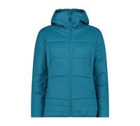 CMP - Giacca da donna in nylon con cappuccio, Teal, 48