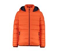CMP - Gilet da bambino in nylon con cappuccio fisso, Arancio, 164