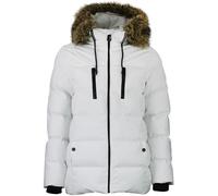 Giacca a vento con cappuccio in pelliccia donna Peak Mountain Bleu XL