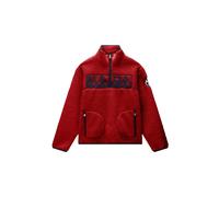 Napapijri - T-Archive Fleece HZ - - Knitwear - Uomo - Rosso - XL