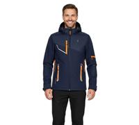 Giacca a vento con cappuccio softshell Aulp Verie Bleu S