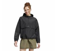 Giacca a vento con mezza zip Future Icons Nero S Tinta unita