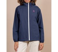 Giacca a vento corta unisex PASSY con zip Blu L Tinta unita