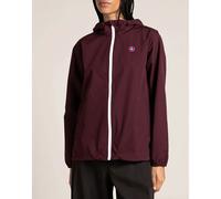 Giacca a vento corta unisex PASSY con zip Rosso S Tinta unita