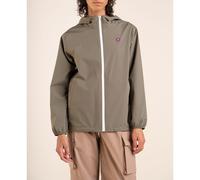Giacca a vento corta unisex PASSY con zip Verde XL Tinta unita
