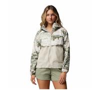 Columbia - Giacca a vento stampata con cappuccio Spire Valley™ - Verde - Taglia S - Donna
