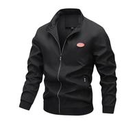 Giacca a Vento da Uomo,Giacca Militare Comodo Casual Giubbino Giaccone Aviatore Primavera Autunno Mezza Stagione Baseball Y2k Hiphop Outdoor Quotidiana Stile