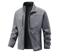 Giacca a Vento da Uomo Giubbotto Leggere Casual Outdoor Comodo Giubbino Leggero Jacket Resistente Elegante Softshell Bomber Arrampicata Abbigliamento Trekking