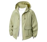 Giacca a Vento da Uomo,Giubbotto Leggere Casual Outdoor Primaverile Uomo vestibilità Ottimale Bomber Resistente Elegante Outwear alla Moda per Il Tempo Libero