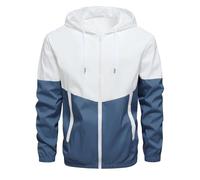 Giacca a Vento da Uomo,Leggera Taglie Forti Militare Leggera Antivento Mezze Stagioni Giubbino Casual Leggero Jacket Pratica Mezza Stagione Outwear alla Moda Outdoor Quotidiana Stile
