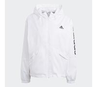 Giacca a vento Essentials Oversize Logo White / Black M
