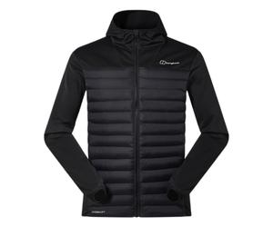 Giacca a vento ibrida con cappuccio Berghaus VASKYE Noir L