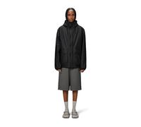 Giacca a vento LOHJA LONG INSULATED CURVE JACKET Nero M Tinta unita