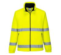 Giacca A Vento Portwest F303 In Fleece Hi Vis Traspirante E Resistente All'Acqua