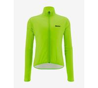 Giacca a vento sottile Santini Nebula verde fluo - Classic fit - XS
