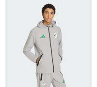 Giacca a vento Tiro Tech Full Zip Algeria Team Light Grey L