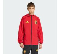 Giacca a vento Tiro Travel Full Zip Belgio Team Power Red 2 S