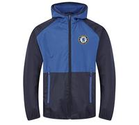 Giacca a vento ufficiale del Chelsea FC da uomo Blu navy. M