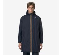 Giacca a vento unisex di media lunghezza LEE VRAI 4.0 EIFFEL WARM Blu XL Tinta unita