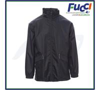 GIACCA A VENTO UOMO IMPERMEABILE CON CAPPUCCIO INVERNALE GIUBBOTTO LEGGERO K WAY