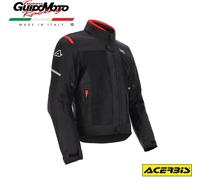 GIACCA ACERBIS CE ON ROAD RUBY COLORE NERO/ROSSO TG XXL 0024550.323.069