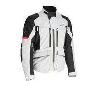 Acerbis X-Rover impermeabile Moto Tessile Giacca, nero-grigio-rosso, taglia 2XL
