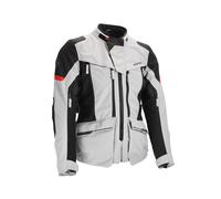 Acerbis X-Rover, giacca tessile impermeabile donna S female Nero/Grigio Chiaro/Rosso