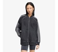 Adidas Originals Sst Oversized Track Denim Jacket Grigio S Donna