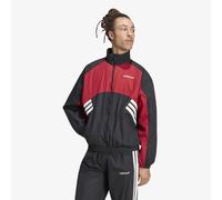 Adidas CUTLINE TRACKTOP men Track Jackets black|red in taglia:XL