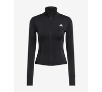 Adidas Optime Essentials Full Zip Sweatshirt Nero M Donna