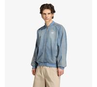 Giacca adidas SST Adicoor Denim Tracktop Worn Bue Denim L