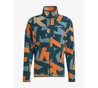 adidas Terrex - Felpa da uomo in pile con cerniera intera, con stampa multipla (confezione da 1)
