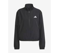 Giacca adidas Train Essentials Woven Warm-Up 3 bande nero bianco donna - S